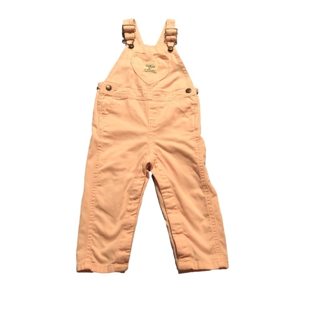 Pink Jean Oshkosh Bgosh Overalls Size 18 Months